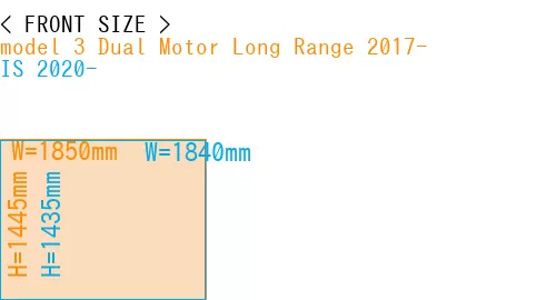 #model 3 Dual Motor Long Range 2017- + IS 2020-